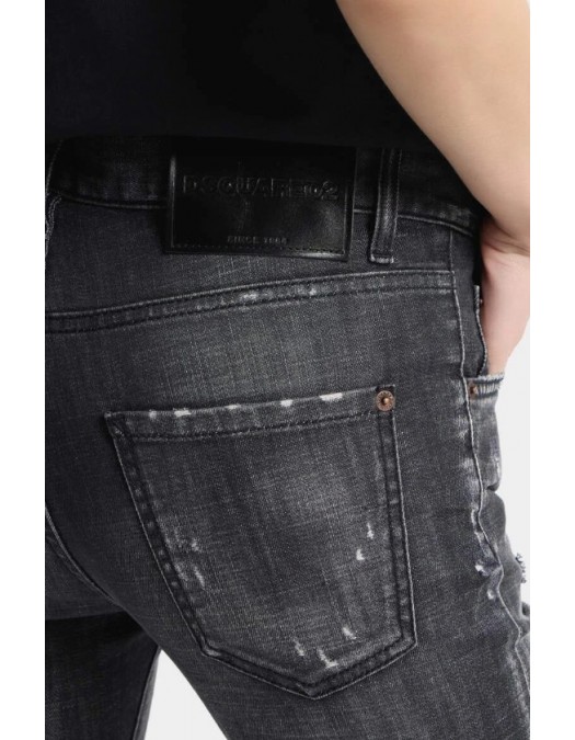 Jeans DSQUARED2, BLACK FOG WASH TEDDY JEANS - S75LB1160S30357900