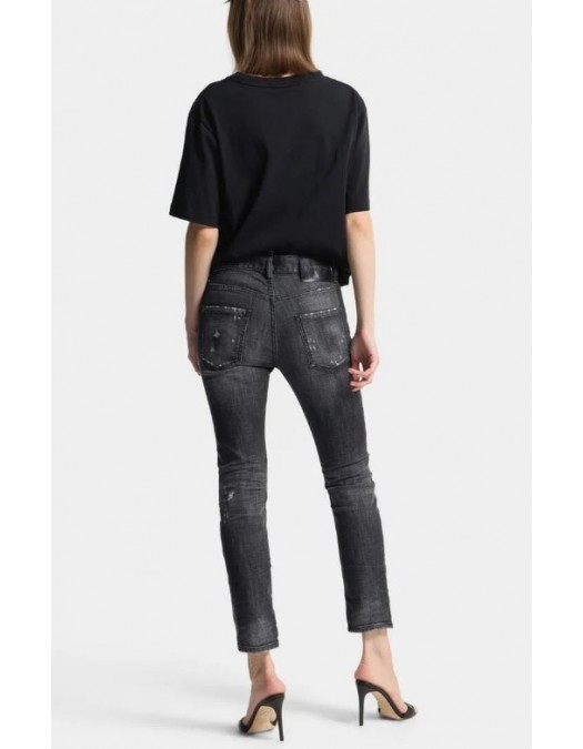 Jeans DSQUARED2, BLACK FOG WASH TEDDY JEANS - S75LB1160S30357900