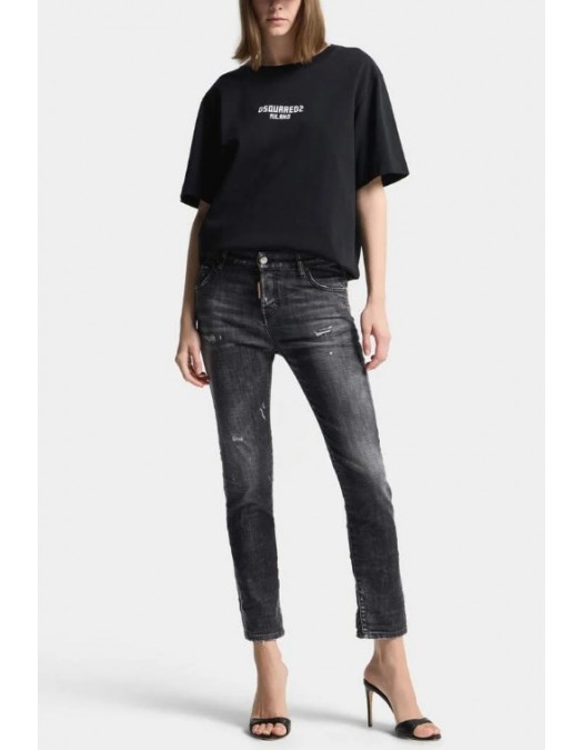 Jeans DSQUARED2, BLACK FOG WASH TEDDY JEANS - S75LB1160S30357900