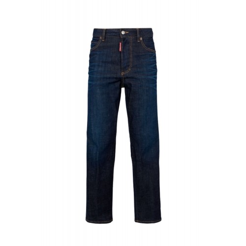 Jeans DSQUARED2, Dark Urban Boston Jeans, Bleumarin