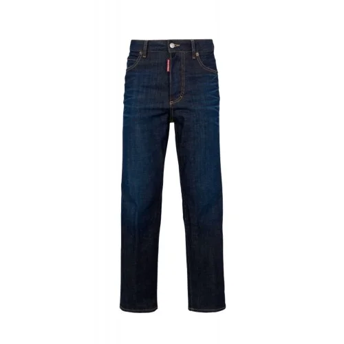 Jeans DSQUARED2, Dark Urban Boston Jeans, Bleumarin