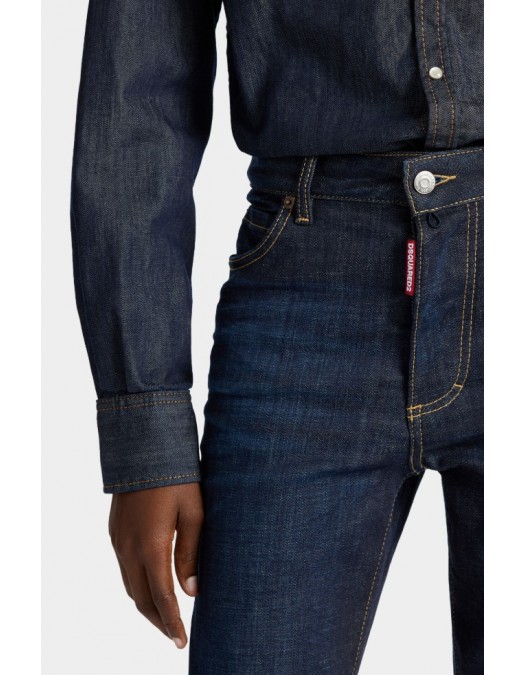Jeans DSQUARED2, Dark Urban Boston Jeans, Bleumarin - S75LB1189S30664470