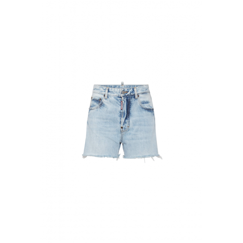 BLUGI DSQUARED2, Light Palm Beach Wash 642 Shorts, Blue