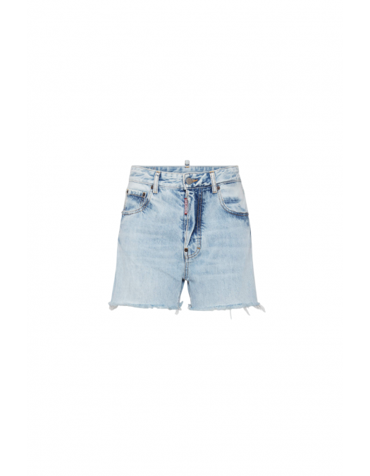 BLUGI DSQUARED2, Light Palm Beach Wash 642 Shorts, Blue - S75MU0495S30309470