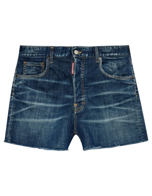 BLUGI DSQUARED2, Denim Shorts, Indigo Blue - S75MU0496S30342470