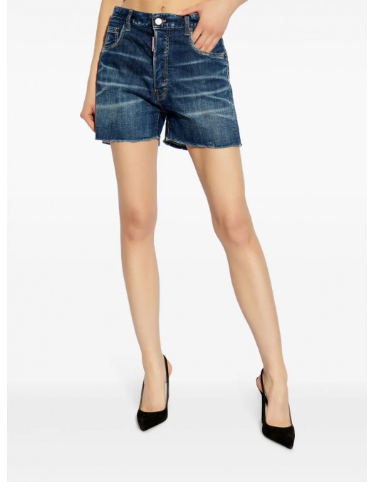 BLUGI DSQUARED2, Denim Shorts, Indigo Blue - S75MU0496S30342470