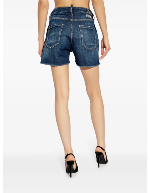 BLUGI DSQUARED2, Denim Shorts, Indigo Blue - S75MU0496S30342470