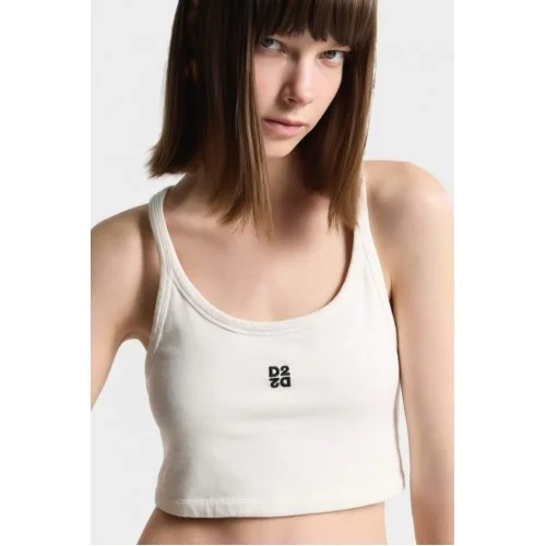Top DSQUARED2, D2 Upside Down Sexy Tank Top