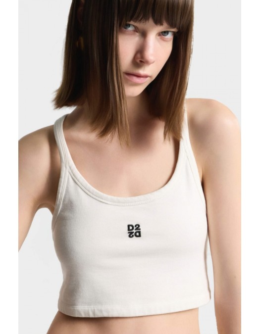 Top DSQUARED2, D2 Upside Down Sexy Tank Top - S75NL0053D20102100
