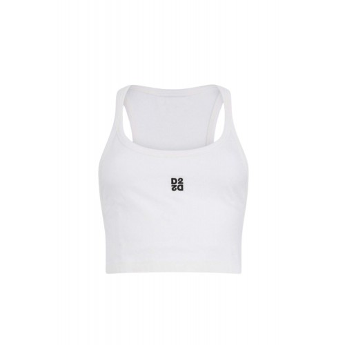 Top DSQUARED2, D2 Upside Down Sexy Tank Top