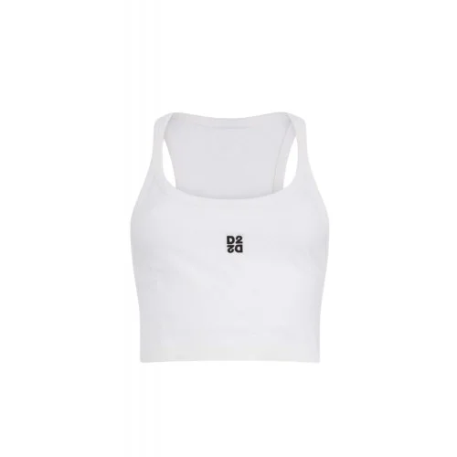 Top DSQUARED2, D2 Upside Down Sexy Tank Top