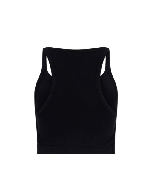 Top DSQUARED2, D2 Upside Down Sexy Tank Top, Black - S75NL0053D20102900