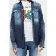 Camasa DSQUARED2, Denim Green Logo - S78DM0037S30341470 Camasa DSQUARED2, Denim Green Logo - S78DM0037S30341470
