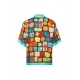 Camasa DSQUARED2, Summer Lovers, Drop Shoulder Printed Bowling, Multicolor - S78DM0042D35292001S Camasa DSQUARED2, Summer Lovers, Drop Shoulder Printed Bowling, Multicolor - S78DM0042D35292001S