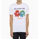 Tricou DSQUARED2, One Life, One Planet, Alb - S78GD0066S24427100