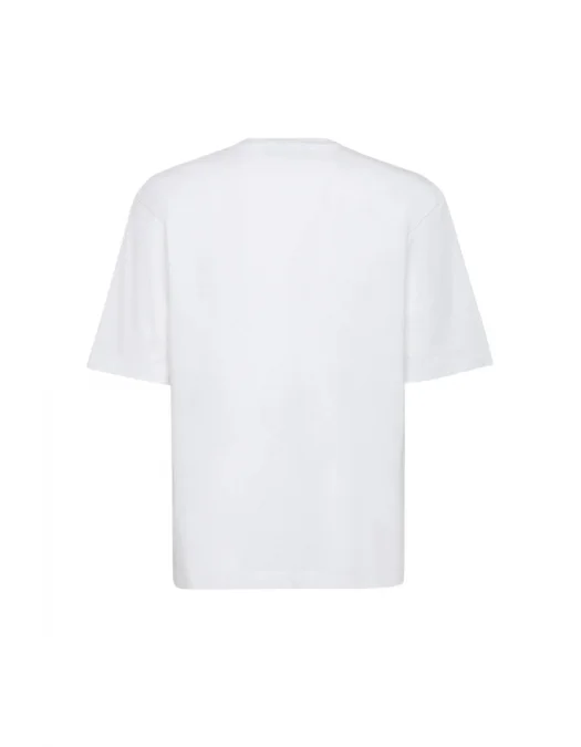 Tricou DSQUARED2, Summer Lovers, Loose Fit Embroidered, White - S78GD0097S24583100 Tricou DSQUARED2, Summer Lovers, Loose Fit Embroidered, White - S78GD0097S24583100