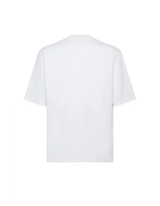 Tricou DSQUARED2, Summer Lovers, Loose Fit Colourful Logo, White - S78GD0098D20020100 Tricou DSQUARED2, Summer Lovers, Loose Fit Colourful Logo, White - S78GD0098D20020100