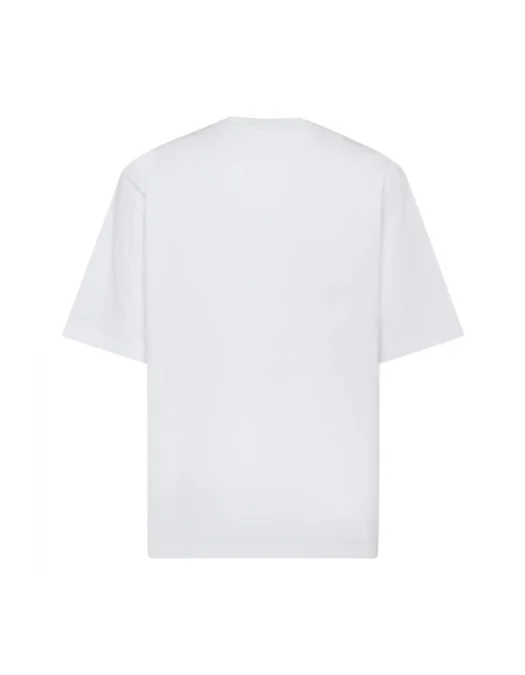 Tricou DSQUARED2, Summer Lovers, Loose Fit Sunset, White - S78GD0099D20020100 Tricou DSQUARED2, Summer Lovers, Loose Fit Sunset, White - S78GD0099D20020100