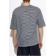 Tricou DSQUARED2, Summer Lovers, Seaside Stripes, White, Black - S78GD0104S23601001F Tricou DSQUARED2, Summer Lovers, Seaside Stripes, White, Black - S78GD0104S23601001F