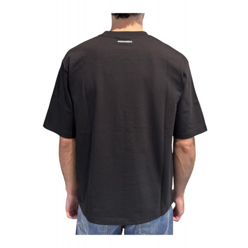 Tricou DSQUARED2, Iconique Loose Fit Tee 