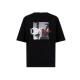 Tricou DSQUARED2, Iconique-print multicolor T-shirt, Negru - S78GD0124D20106900