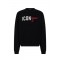 Bluza DSQUARED2, Iconique logo-print sweatshirt, Negru