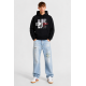 Hanorac DSQUARED2, Logo ICONIQUE, Negru - S78GU0092D25029900