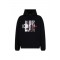 Hanorac DSQUARED2, Logo ICONIQUE, Negru