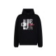 Hanorac DSQUARED2, Logo ICONIQUE, Negru - S78GU0092D25029900