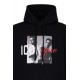 Hanorac DSQUARED2, Logo ICONIQUE, Negru - S78GU0092D25029900