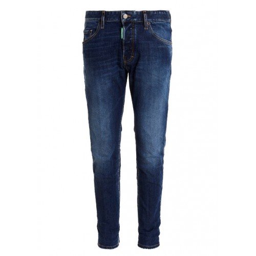 Jeans DSQUARED2, Skater, Capsule One Life, Albastru