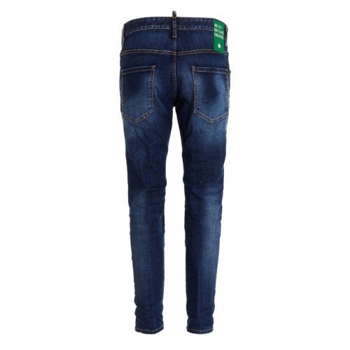 Jeans DSQUARED2, Skater, Capsule One Life, Albastru