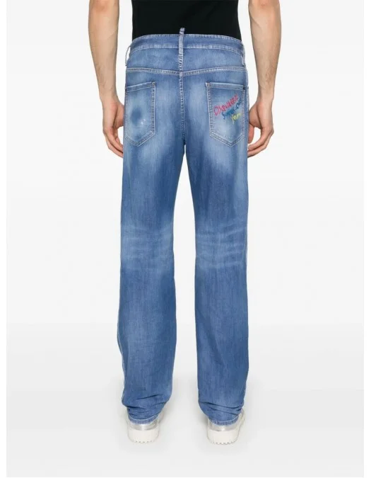 BLUGI DSQUARED2, Summer Lovers 642, Medium Wash, Blue - S78LB0111S30341470