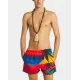 SHORT DSQUARED2, Summer Lovers Sunset, Multicolor - S78MU0058D35279001S SHORT DSQUARED2, Summer Lovers Sunset, Multicolor - S78MU0058D35279001S