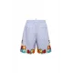 SHORT DSQUARED2, Summer Lovers Elastic Pinstripe Boxer, Blue - S78MU0060D35286001S SHORT DSQUARED2, Summer Lovers Elastic Pinstripe Boxer, Blue - S78MU0060D35286001S