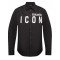Camasa DSQUARED2 ICON, Bumbac, Logo ICON Alb S79DL0026S36275900