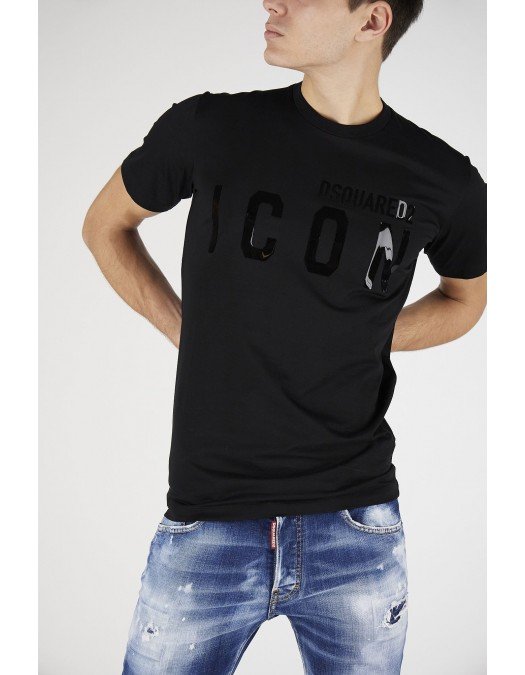 Tricou DSQUARED2, Insertie Imprimata - S79GC0036S23009994