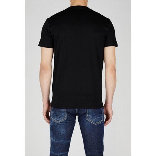 Tricou DSQUARED2, Icon White Black S79GC0063S23009980