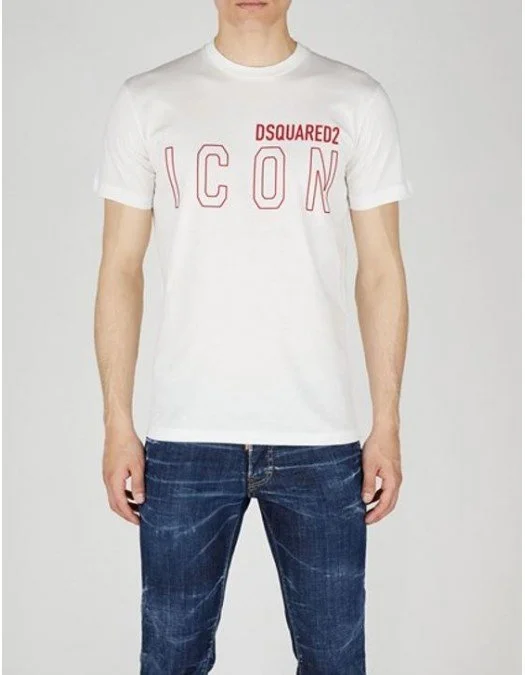 Tricou DSQUARED2, Icon Red S79GC0063S23009997 - S79GC0063S23009997 Tricou DSQUARED2, Icon Red S79GC0063S23009997 - S79GC0063S23009997