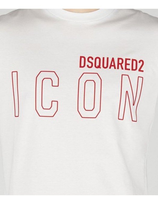 Tricou DSQUARED2, Icon Red S79GC0063S23009997 - S79GC0063S23009997