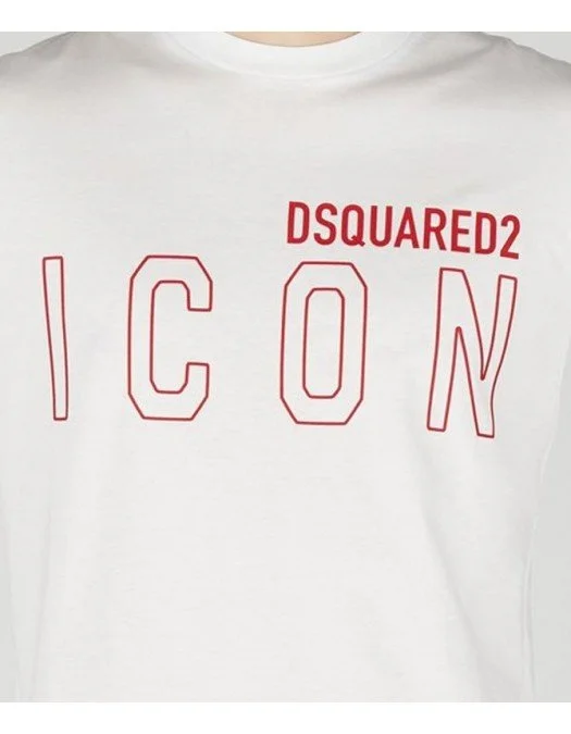Tricou DSQUARED2, Icon Red S79GC0063S23009997 - S79GC0063S23009997 Tricou DSQUARED2, Icon Red S79GC0063S23009997 - S79GC0063S23009997