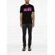 TRICOU DSQUARED2, Icon Blur, Black Pink Loose Fit - S79GC0081S23009970X