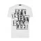 Tricou DSQUARED2, ICON Stamps, Alb