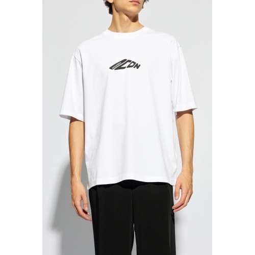 Tricou DSQUARED2, Logo ICON, Full White Tricou DSQUARED2, Logo ICON, Full White