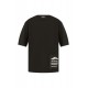 Tricou DSQUARED2, Black Logo Patch, Black - S79GC0101D20033900