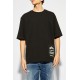 Tricou DSQUARED2, Black Logo Patch, Black - S79GC0101D20033900