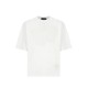 TRICOU DSQUARED, Logo-Print ICON, Alb, Loose Fit - S79GC0109S24583100 TRICOU DSQUARED, Logo-Print ICON, Alb, Loose Fit - S79GC0109S24583100