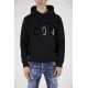 Hanorac DSQUARED2, Tonal Logo Print, Black - S79GU0051S25042992 Hanorac DSQUARED2, Tonal Logo Print, Black - S79GU0051S25042992