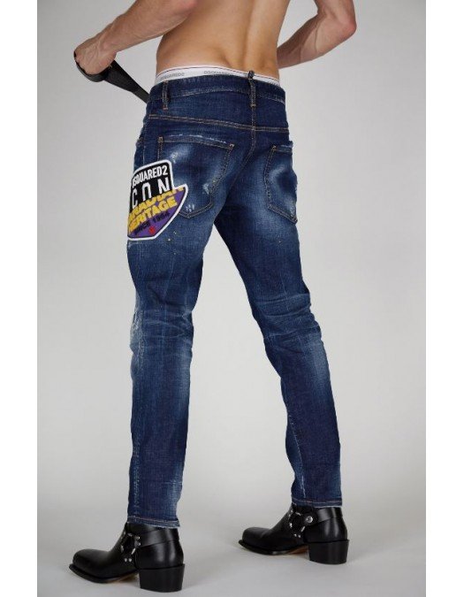 Jeans Dsquared2, Insertie Patch Canadian Heritage - S79LA0018S30342470