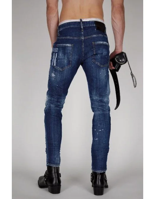 Jeans Dsquared2, Skater Jeans, Icon Frontal - S79LA0023470